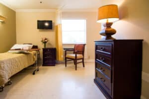 a private room at Richwood Nursing & Rehab